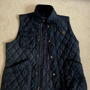 Ralph Lauren Polo Men's Black Quilted Vest